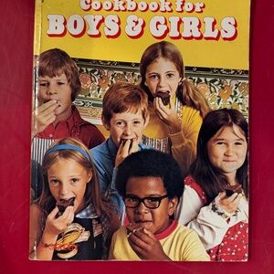 Vintage Betty Crocker Cookbook for Boys & Girls